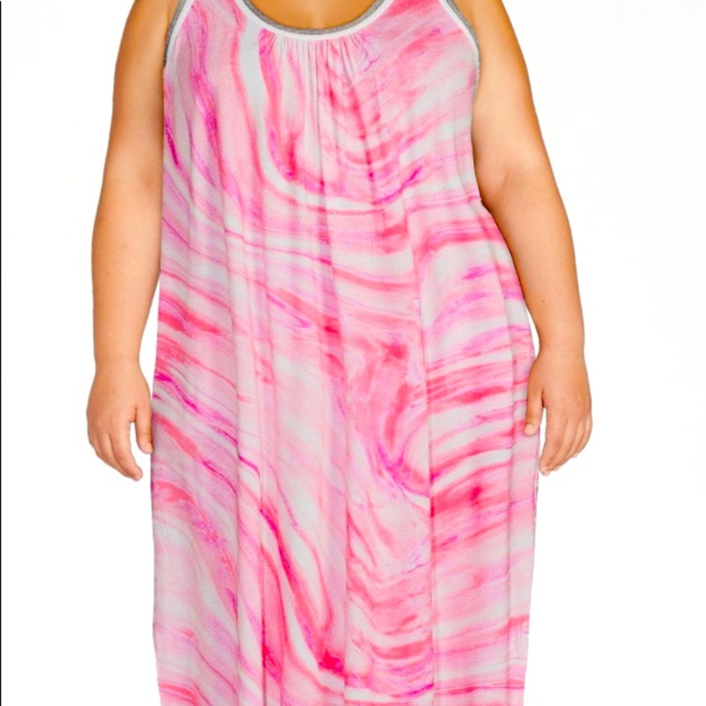 Midi Lounger Dress is super-soft and has pockets.